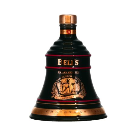 "Empty" 1994 Bell’s Finest Old Scotch Whisky Wade porcelain Christmas decanters bottle