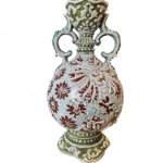 Japanese Nippon Moriage Vase