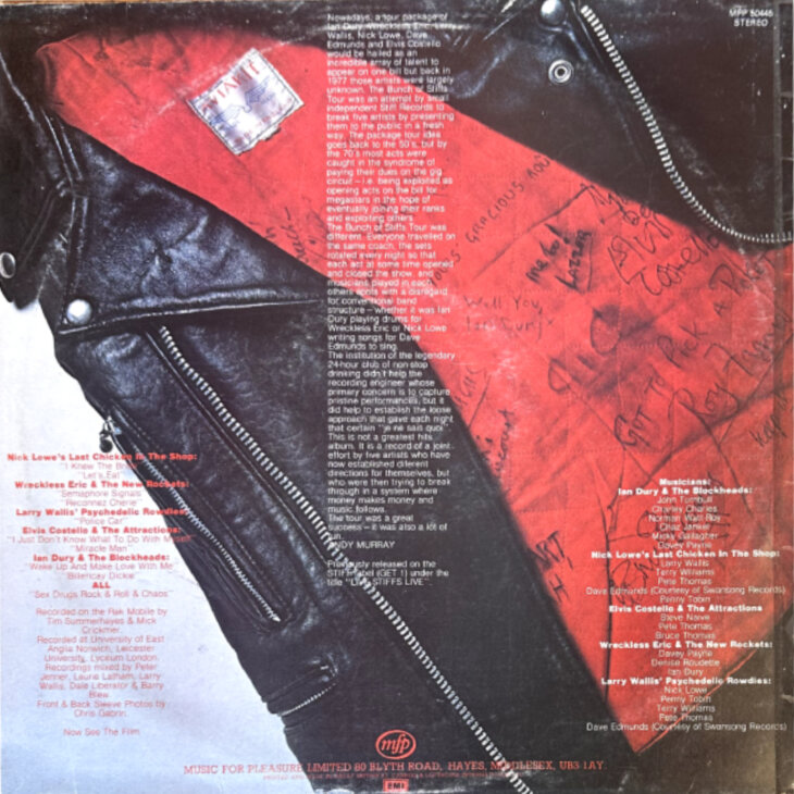 Live Stiffs LP - Image 2