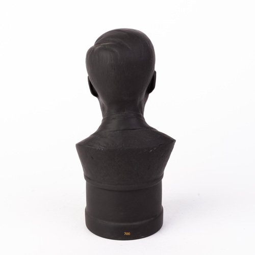 Wedgwood Black Basalt Bust of American President John F. Kennedy - Image 4