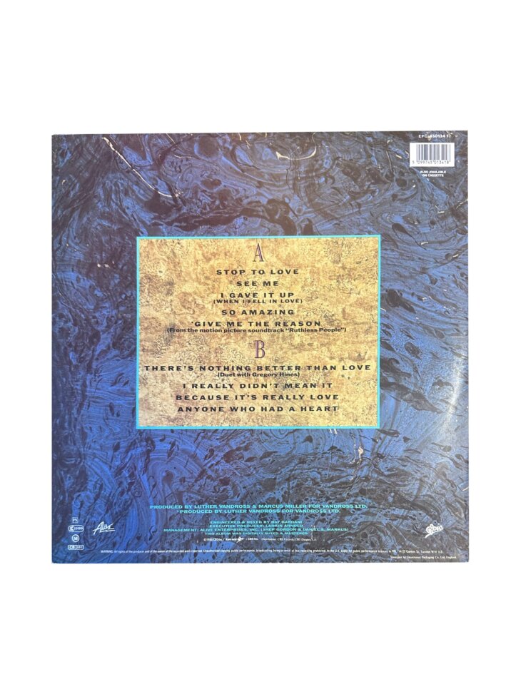 Luther Vandross Give Me The Reason - Image 2